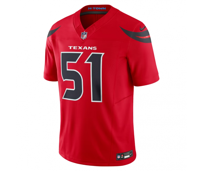 Will Anderson Jr. Houston Texans Nike Alternate Vapor F.U.S.E. Limited Jersey Red
