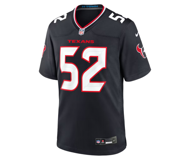 Xavier Thomas Houston Texans Nike Team Game Jersey Navy
