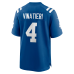 Adam Vinatieri Indianapolis Colts Nike Team Retired Game Jersey Royal