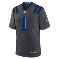 Ahmad Sauce Gardner Indianapolis Colts Nike 2026 Rivalries Collection Game Jersey Anthracite
