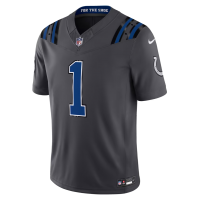 Ahmad Sauce Gardner Indianapolis Colts Nike 2026 Rivalries Collection Stitched Limited Jersey Anthracite