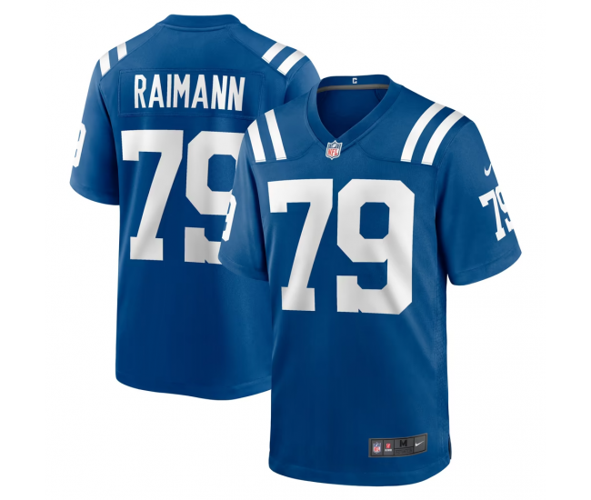 Bernhard Raimann Indianapolis Colts Nike Player Game Jersey Royal