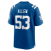 CJ Allen Indianapolis Colts Nike Team Game Jersey Royal