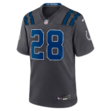 Jonathan Taylor Indianapolis Colts Nike 2026 Rivalries Collection Game Jersey Anthracite Jonathan Taylor Indianapolis Colts Nike 2026 Rivalries Collection Game Jersey Anthracite