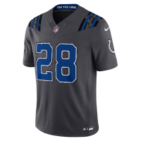 Jonathan Taylor Indianapolis Colts Nike 2026 Rivalries Collection Stitched Limited Jersey Anthracite