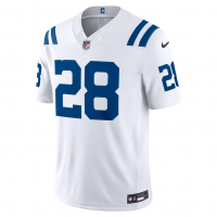 Jonathan Taylor Indianapolis Colts Nike Vapor F.U.S.E. Stitched Limited Jersey White