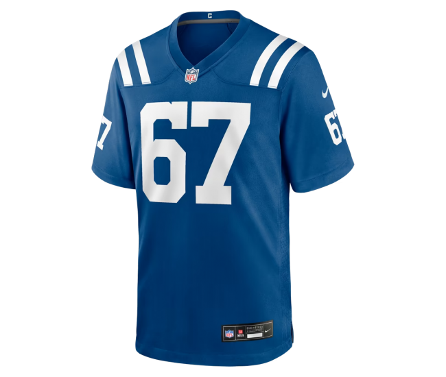 Luke Tenuta Indianapolis Colts Nike Team Game Jersey Royal