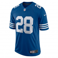 Men's Nike Jonathan Taylor Royal Indianapolis Colts Alternate Vapor Limited Jersey Men's Nike Jonathan Taylor Royal Indianapolis Colts Alternate Vapor Limited Jersey