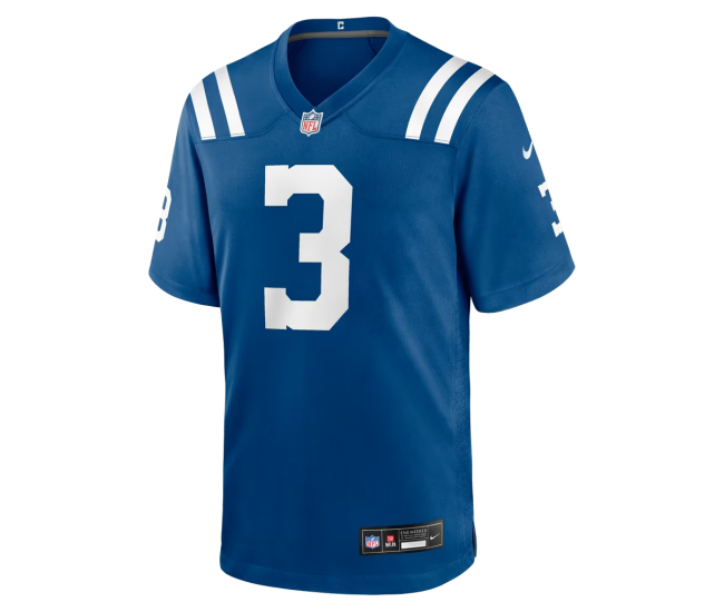 Spencer Shrader Indianapolis Colts Nike Team Game Jersey Royal