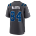 Tyler Warren Indianapolis Colts Nike 2026 Rivalries Collection Game Jersey Anthracite