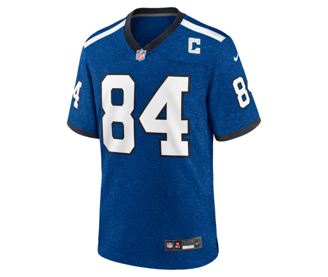 Tyler Warren Indianapolis Colts Nike Alternate 2 Indiana Nights Game Jersey Heather Royal