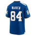 Tyler Warren Indianapolis Colts Nike Alternate 2 Indiana Nights Game Jersey Heather Royal