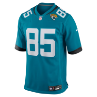 Brenton Strange Jacksonville Jaguars Nike Team Game Jersey Teal