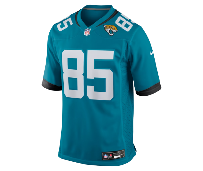 Brenton Strange Jacksonville Jaguars Nike Team Game Jersey Teal