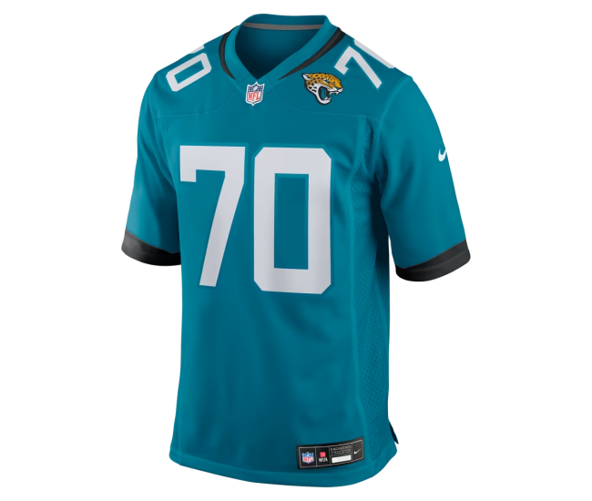 Cole Van Lanen Jacksonville Jaguars Nike Game Player Jersey Teal