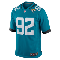 Danny Striggow Jacksonville Jaguars Nike Team Game Jersey Teal