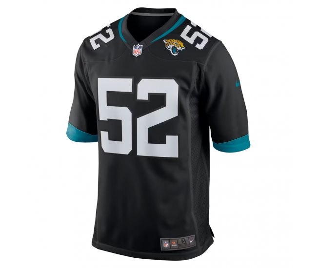 DaVon Hamilton Jacksonville Jaguars Nike Game Jersey Black