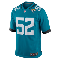 DaVon Hamilton Jacksonville Jaguars Nike Game Jersey Teal