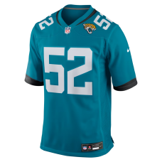 DaVon Hamilton Jacksonville Jaguars Nike Game Jersey Teal DaVon Hamilton Jacksonville Jaguars Nike Game Jersey Teal