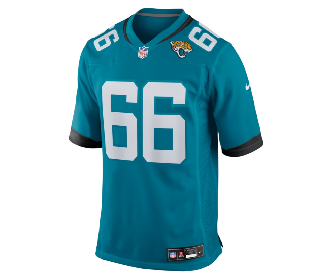 Eli Cox Jacksonville Jaguars Nike Team Game Jersey Teal