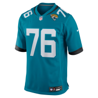 Ezra Cleveland Jacksonville Jaguars Nike Game Jersey Teal