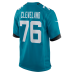 Ezra Cleveland Jacksonville Jaguars Nike Game Jersey Teal
