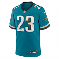 Foye Oluokun Jacksonville Jaguars Nike Prowler Throwback Player Game Jersey Teal
