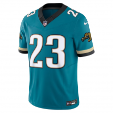 Foye Oluokun Jacksonville Jaguars Nike Prowler Throwback Vapor F.U.S.E. Limited Jersey Teal Foye Oluokun Jacksonville Jaguars Nike Prowler Throwback Vapor F.U.S.E. Limited Jersey Teal