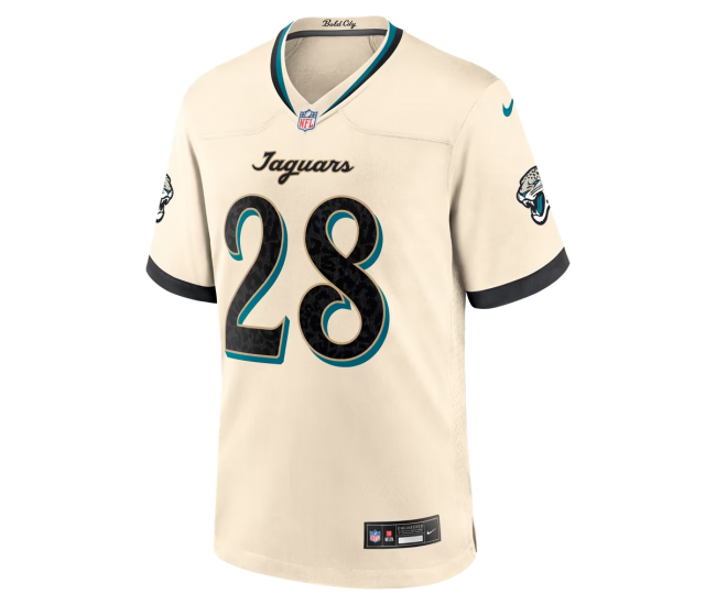 Fred Taylor Jacksonville Jaguars Nike 2026 Rivalries Collection Game Jersey Natural