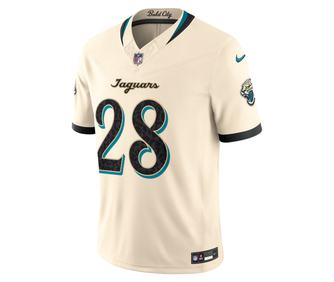Fred Taylor Jacksonville Jaguars Nike 2026 Rivalries Collection Stitched Limited Jersey Natural