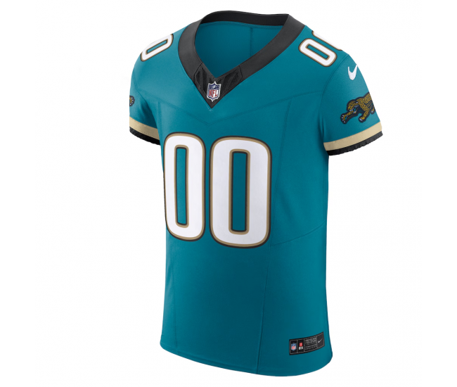 Jacksonville Jaguars Nike Alternate Vapor F.U.S.E. Elite Custom Jersey Teal
