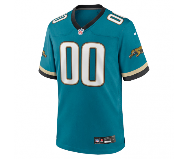 Jacksonville Jaguars Nike Prowler Throwback Custom Game Jersey Teal