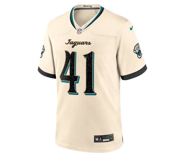 Josh Hines Allen Jacksonville Jaguars Nike 2026 Rivalries Collection Game Jersey Natural