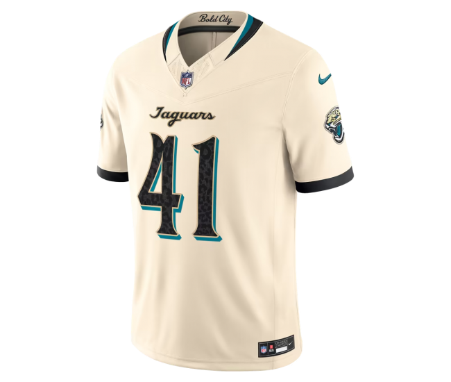 Josh Hines Allen Jacksonville Jaguars Nike 2026 Rivalries Collection Stitched Limited Jersey Natural