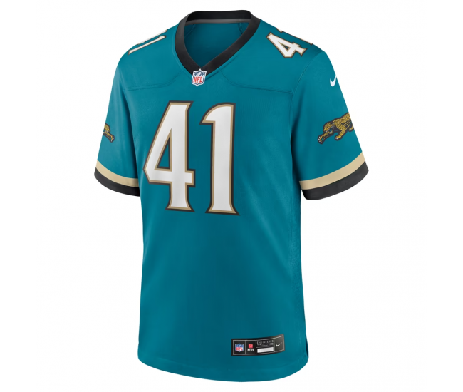 Josh Hines Allen Jacksonville Jaguars Nike Prowler Throwback Player Game Jersey Teal