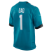 Number 1 Dad Jacksonville Jaguars Nike Game Jersey Teal