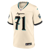 Tony Boselli Jacksonville Jaguars Nike 2026 Rivalries Collection Game Jersey Natural
