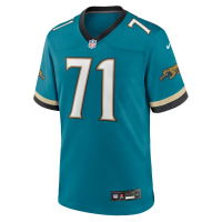 Tony Boselli Jacksonville Jaguars Nike Prowler Throwback Retired Player Game Jersey Teal