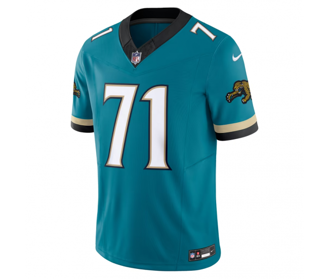 Tony Boselli Jacksonville Jaguars Nike Prowler Throwback Vapor F.U.S.E. Limited Retired Player Jersey Teal