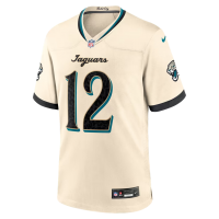 Travis Hunter Jacksonville Jaguars Nike 2026 Rivalries Collection Game Jersey Natural