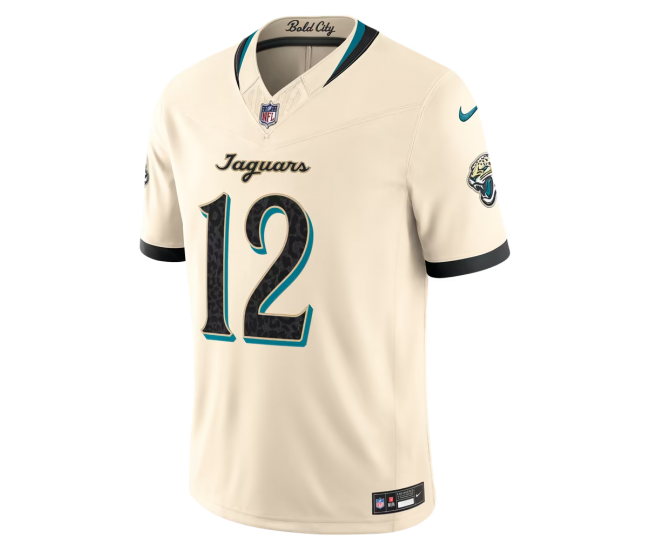 Travis Hunter Jacksonville Jaguars Nike 2026 Rivalries Collection Stitched Limited Jersey Natural