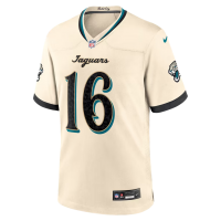 Trevor Lawrence Jacksonville Jaguars Nike 2026 Rivalries Collection Game Jersey Natural