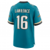 Trevor Lawrence Jacksonville Jaguars Nike Prowler Throwback Player Game Jersey Teal