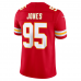 Chris Jones Kansas City Chiefs Nike Team Vapor F.U.S.E. Stitched Limited Jersey Red
