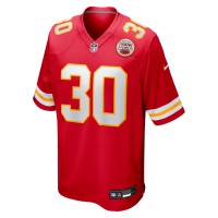 Chris Roland Wallace Kansas City Chiefs Nike Game Jersey Red