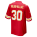 Chris Roland Wallace Kansas City Chiefs Nike Game Jersey Red