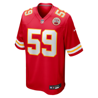 Cooper McDonald Kansas City Chiefs Nike Team Game Jersey Red