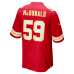 Cooper McDonald Kansas City Chiefs Nike Team Game Jersey Red