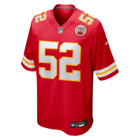 Creed Humphrey Kansas City Chiefs Nike Game Jersey Red