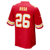 Deon Bush Kansas City Chiefs Nike Game Player Jersey Red
